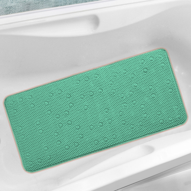 Rebrilliant Antibacterial Cushioned Waffle Non Slip Bath Tub Plastic